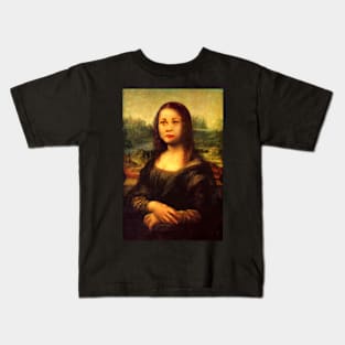 Mommie Dearest Mona Lisa Kids T-Shirt